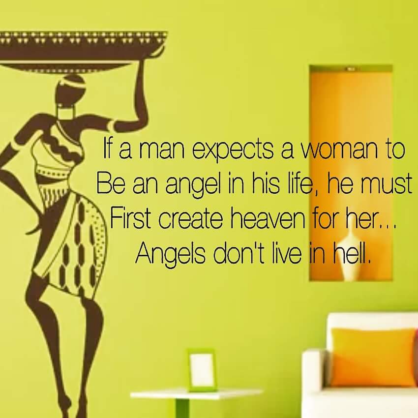 Women are not angels