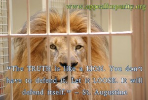 The Truth is like a Lion