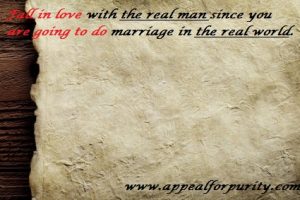 Fall in love with the real man